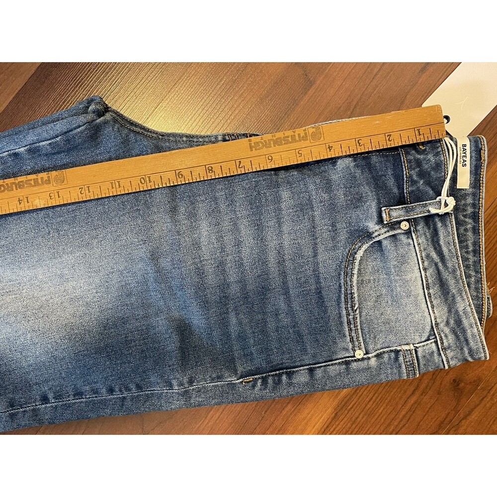 Bayeas Women's Perfect Stretch Mid Rise Bootcut Denim Jeans Curvy 31 x  31 NWT - Picture 6 of 6